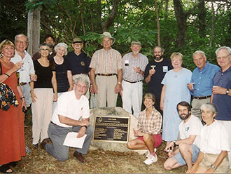 Zinn Park Dedication in 2001